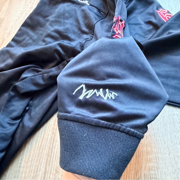 COOGI Heritage Track Jacket Mens Large Black Red Streetwear Zip - Picture 9 of 11